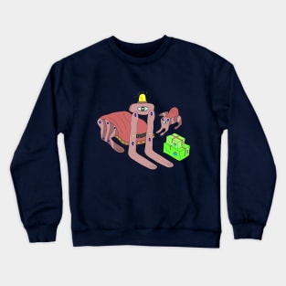 Work with Dad Day Crewneck Sweatshirt